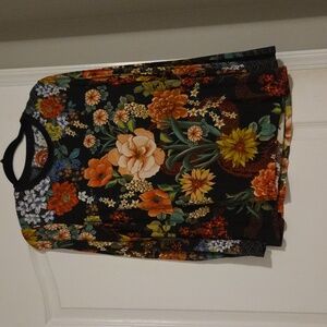 Johnny Was Floral Full Sleeve Top